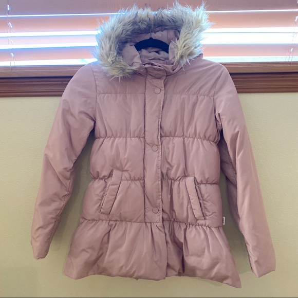 GAP Other - Pink Gap Long Puffer Jacket